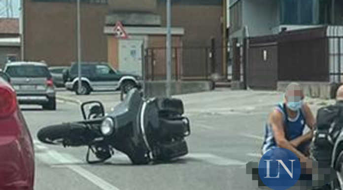 Valmadrera, scontro auto-moto. Soccorsi un uomo e un bambino valmadrera incidente moto