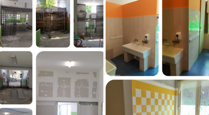 Lecco. Lavori in corso alla scuola dell’infanzia di Santo Stefano