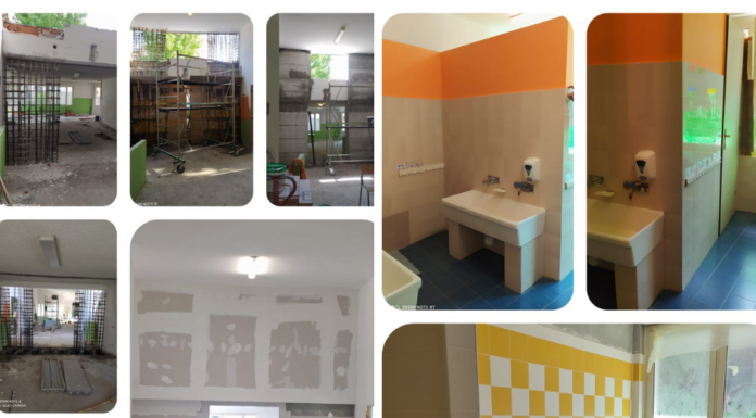 Lecco. Lavori in corso alla scuola dell’infanzia di Santo Stefano