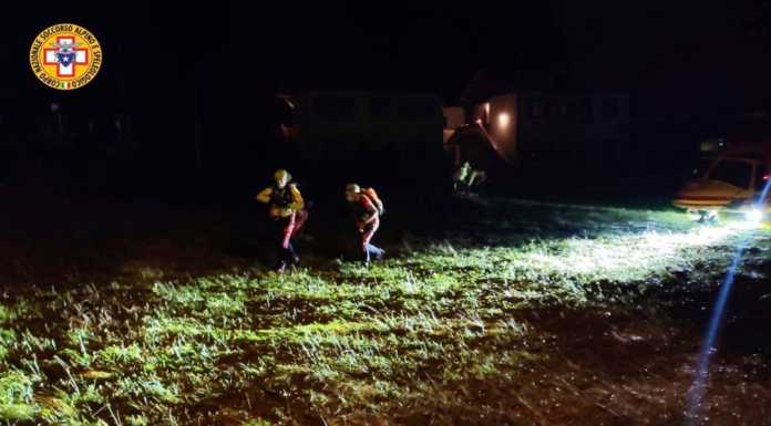 Val Brembana. Giornata di interventi per il Soccorso Alpino soccorso alpino notte