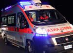 San Giovanni, auto si ribalta nella notte in via Partigiani, soccorso 31enne ambulanza