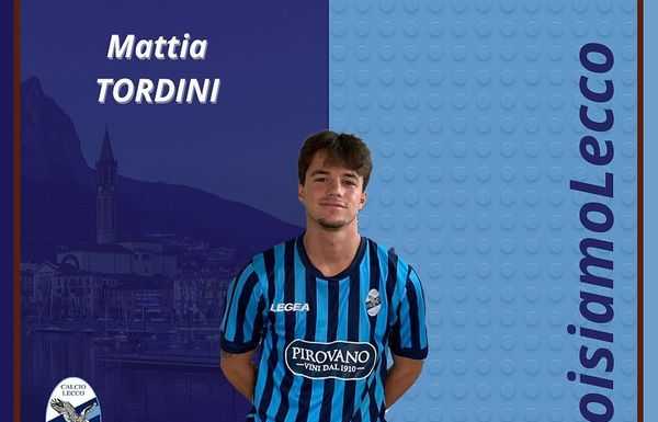 Calcio Serie C. Il Lecco ufficializza Mattia Tordini e Khadim Ndiaye Mattia Tordini (credit foto Calcio Lecco 1912)