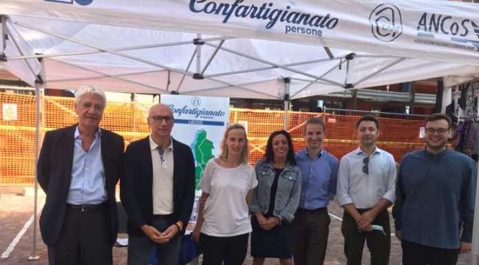 Confartigianato Lecco. Successo per il tour di Aperto per Ferie 2021 Confartigianato al mercato di Oggiono