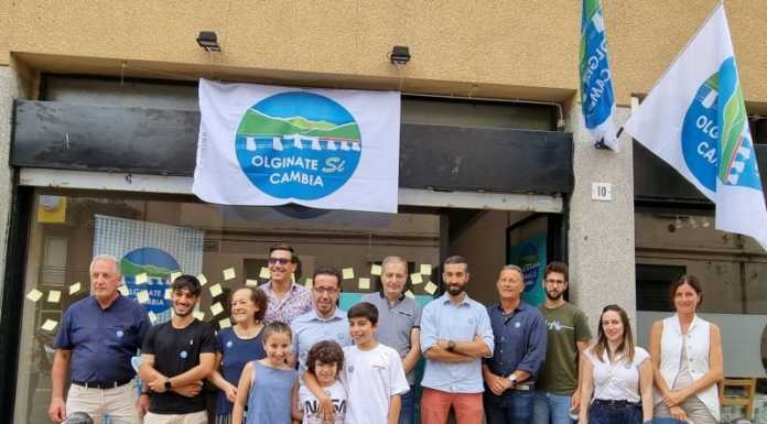 Elezioni 2021. “Olginate Si Cambia” incontra i cittadini e inaugura la sede