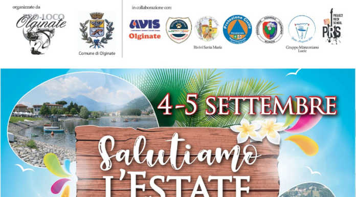 Sabato 4 e domenica 5 settembre Olginate saluta l’estate Salutiamo l'estate Olginate