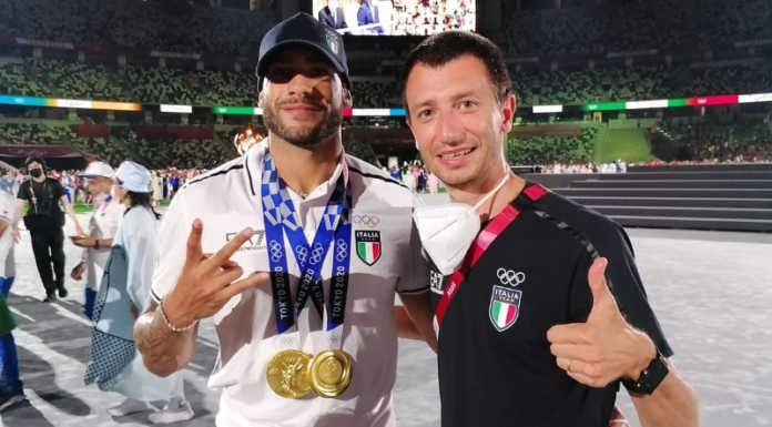 Stefano Righetti racconta la “sua” Olimpiade da medico della nazionale di atletica Stefano Righetti con Marcell Jacobs