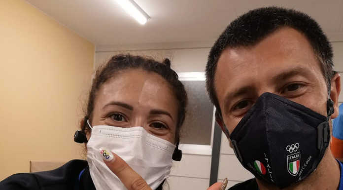 Atletica e Olimpiadi. C’è un pizzico di Lecco nel bellissimo sogno azzurro Stefano Righetti e Antonella Palmisano dopo la vittoria nella 20km di marcia