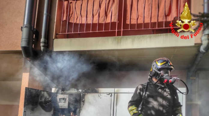 Lecco. In fiamme una caldaia in via Don Luigi Monza, intervento dei Vigili del Fuoco Vigili del fuoco via don luigi monza lecco