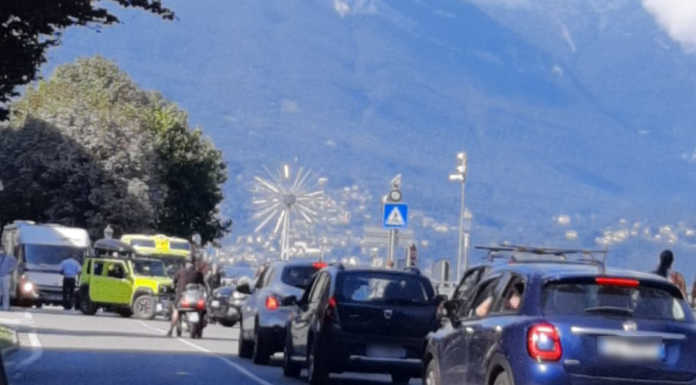 Bellano, incidente sulla provinciale: soccorso un 59enne