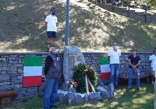Perledo, cerimonia degli Alpini ad Agueglio per ricordare i caduti