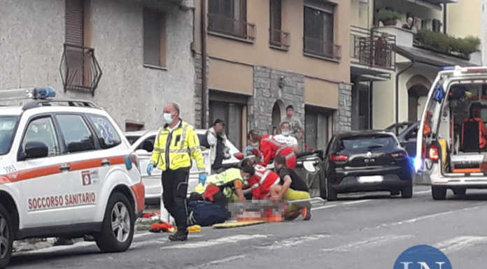Incidente a Primaluna tra auto e moto, 18enne finisce all’ospedale incidente primaluna