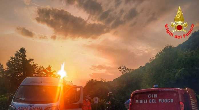 Cade in un torrente a S. Maria Hoé, 74enne in codice rosso