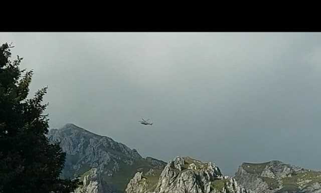 Grignetta. Intervento dell’elicottero del 118 per un ferito