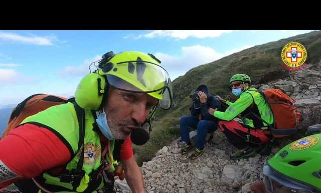 VIDEO – Soccorso Alpino in azione: immagini di ‘ordinario’ coraggio