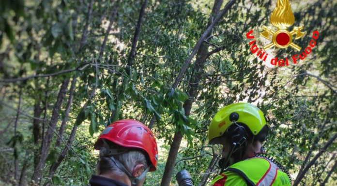 Casargo. Finisce in un canale in zona S. Ulderico, soccorso un fungiatt vigili del fuoco casargo