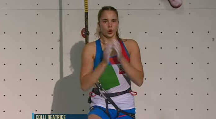 Arrampicata. Beatrice Colli 12^ al campionato del mondo assoluto Speed Beatrice Colli mondiale senior speed russia