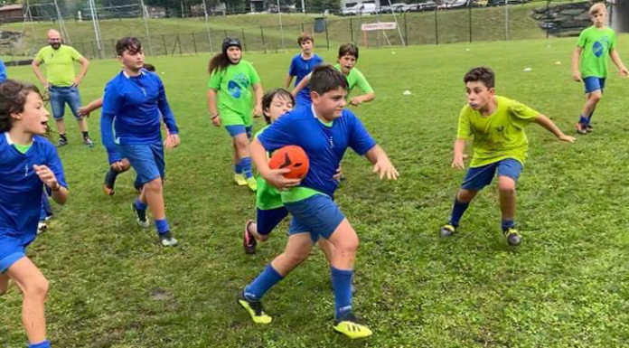 Rugby. Che divertimento per i giovani dell’ASD Oggiono Rugby a Casargo