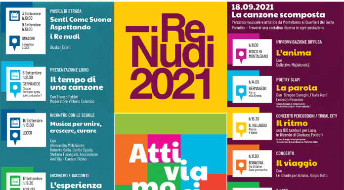 “I Re Nudi”: sabato evento di punta con la Canzone scomposta e il concerto ai Poggi I re nudi