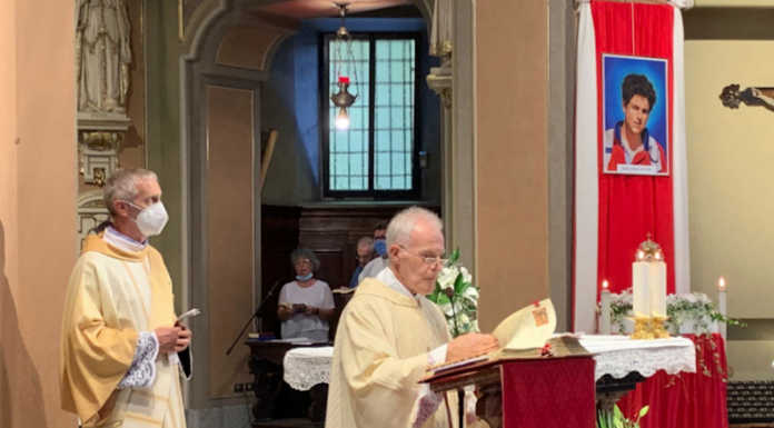 Imbersago, alla Madonna del Bosco esposta la reliquia del Beato Acutis
