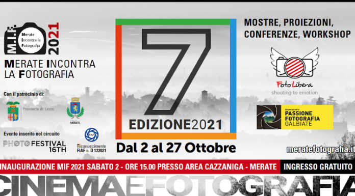 Torna Merate incontra la fotografia: mostre, video e conferenze dal 2 al 27 ottobre