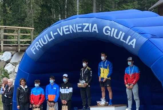 Aksel Artusi in gran spolvero al Summer Cross ai Piani di Luzza