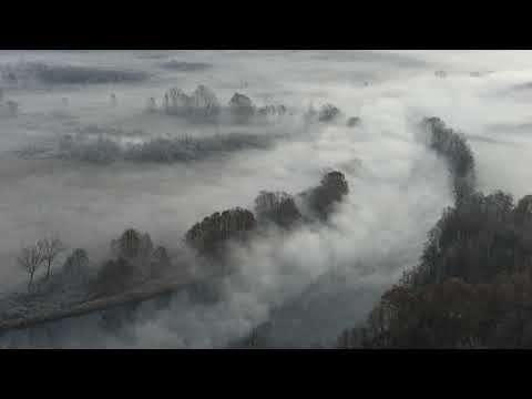 Le nebbie danzano sull’Adda nel video del fotografo Lanfranchi