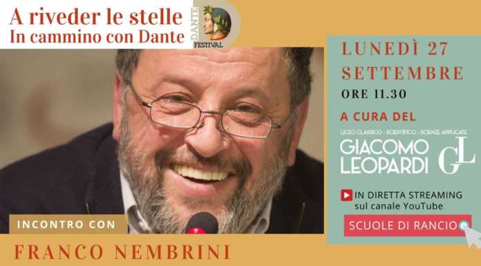 Dante Festival, gli studenti del Leopardi incontrano il prof. Nembrini