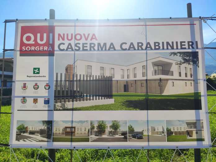 Colico nuova caserma carabinieri