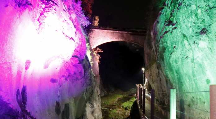 Civate: luci e colori per la riapertura dell’Orrido, ora in sicurezza