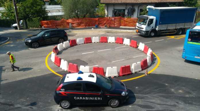 Abbadia, attivata la nuova rotonda sulla provinciale