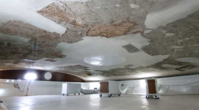 Teatro della Società: bonifica dell’amianto, in “salvo” i dipinti del Sora