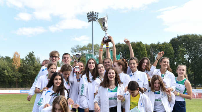 Atletica. La Lombardia vince il criterium Cadetti, battuto il Lazio per soli 4,5 punti Rappresentativa lombarda cadetti atletica