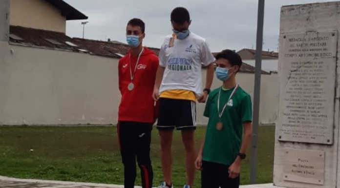 Corsa su strada. Giovanni Artusi campione regionale Juniores