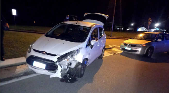 Merate, ennesimo incidente alla rotonda di via Laghetto