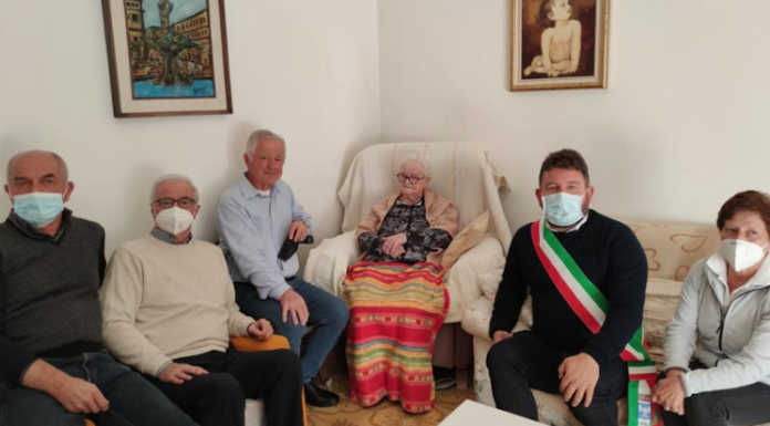 Montevecchia festeggia la centenaria nonna Maria
