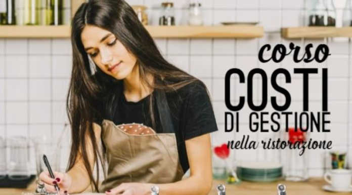 I costi di gestione nella ristorazione: il 28 ottobre al via il corso