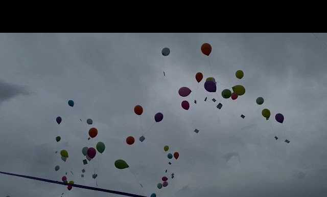 Merate, oratorio di Pagnano in festa con lancio di palloncini