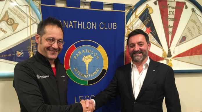 Andrea Mauri sarà il nuovo presidente del Panathlon Club Lecco Calvetti Mauri Panathlon