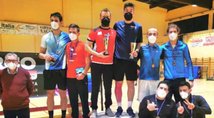 Badminton. Il B&CC Lecco sul terzo gradino del podio con Alessandro Redaelli