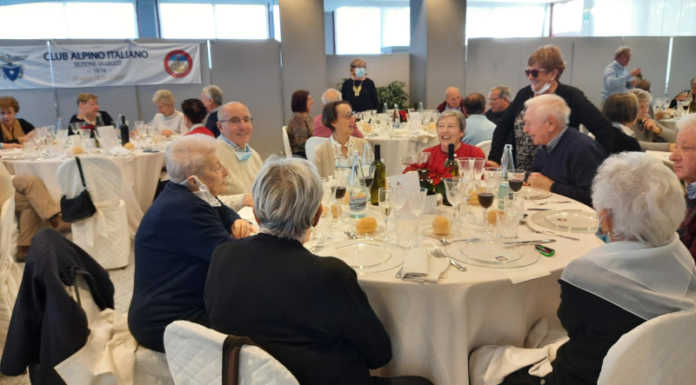 Cai Lecco. Dopo un anno di stop, pranzo sociale per il Gruppo Età d’Oro