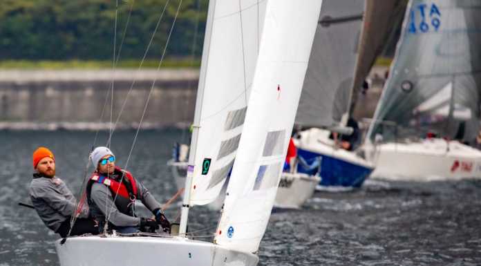 Vela. L’Interlaghi va al lecchese Marco Achler con la Star “NeoMarine” La Star "NeoMarine" con da sinistra Marco Achler e Tommaso Rota