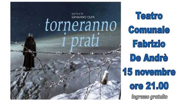 Mandello, lunedì “Torneranno i prati” di Olmi al De André