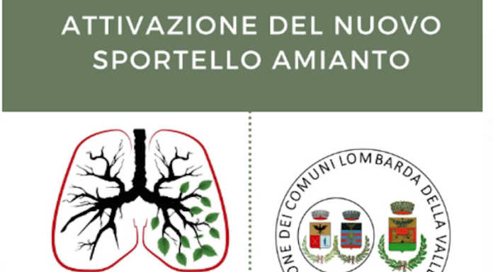 Unione della Valletta: apre lo Sportello amianto grazie al gruppo Aiuto Mesotelioma Lecco