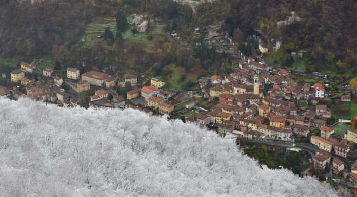 Laorca contesa tra autunno e inverno, la bella foto di Mauro Lanfranchi