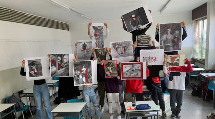 Lecco, al Parini la mostra “Violenza vs rispetto” in occasione del 25 novembre