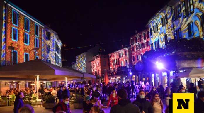 Lecco. Concluse le proiezioni natalizie: “Tanti in città per ammirarle”