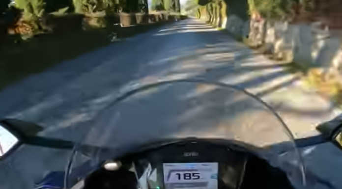 In moto a 185 km orari sulla Sp72: identificato e multato il biker neo patentato