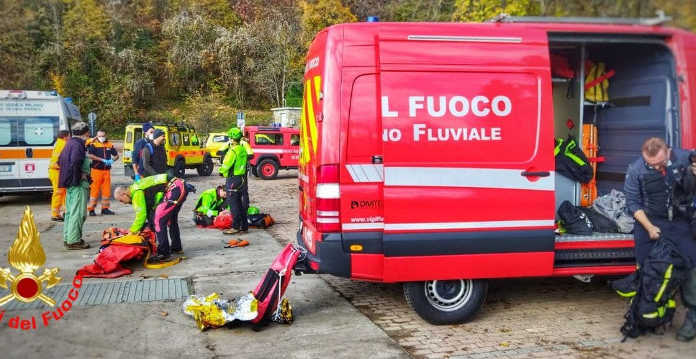 Campsirago. Escursionista ferito, Soccorso Alpino e Saf al lavoro vigili del fuoco saf