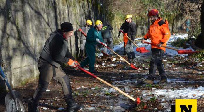 Rancio. La squadra antincendio si rimette al lavoro sulla pista tagliafuoco Antincendio Rancio