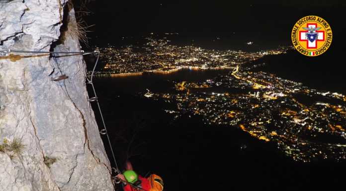 Valmadrera. Col Soccorso Alpino la tradizionale fiaccolata sul Corno Rat